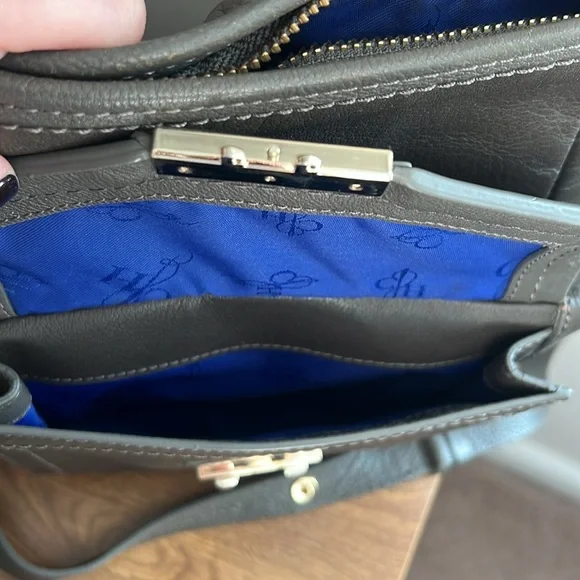 Cole Haan Shoulder Bag Gray - Picture 3 of 6